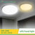 K-RU LED Panel Lamps AC 85-265V 6W 9W 18W 24W Ultra Thin Wall Light Surface Mounted Lamp Indoor Lighting Modern Home Lighting
