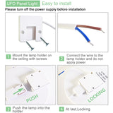 K-RU LED Panel Lamps AC 85-265V 6W 9W 18W 24W Ultra Thin Wall Light Surface Mounted Lamp Indoor Lighting Modern Home Lighting