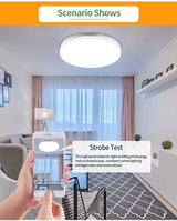 K-RU LED Panel Lamps AC 85-265V 6W 9W 18W 24W Ultra Thin Wall Light Surface Mounted Lamp Indoor Lighting Modern Home Lighting