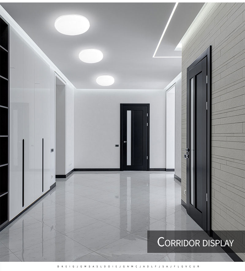 K-RU LED Panel Lamps AC 85-265V 6W 9W 18W 24W Ultra Thin Wall Light Surface Mounted Lamp Indoor Lighting Modern Home Lighting