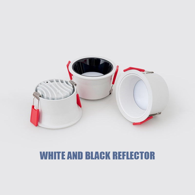 Anti-Glare Led Spot Downlights 15w Recessed Downlight 12w Bedroom Kitchen Living Room Sorridor Modern Ceiling Spots Lamp