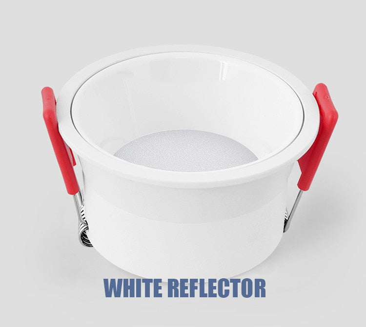 Anti-Glare Led Spot Downlights 15w Recessed Downlight 12w Bedroom Kitchen Living Room Sorridor Modern Ceiling Spots Lamp