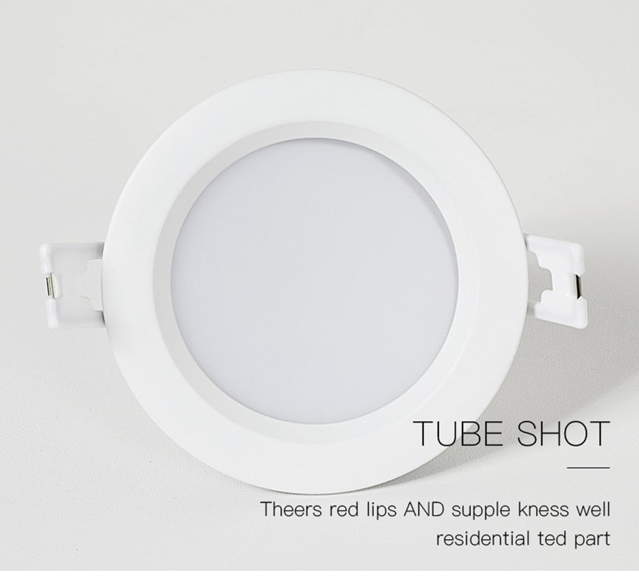 IP65 Waterproof LED Downlight 5W 7W 9W 12W 15W Waterproof Recessed lamp LED Ceiling Spot Light For Bathroom lighting Fixtures