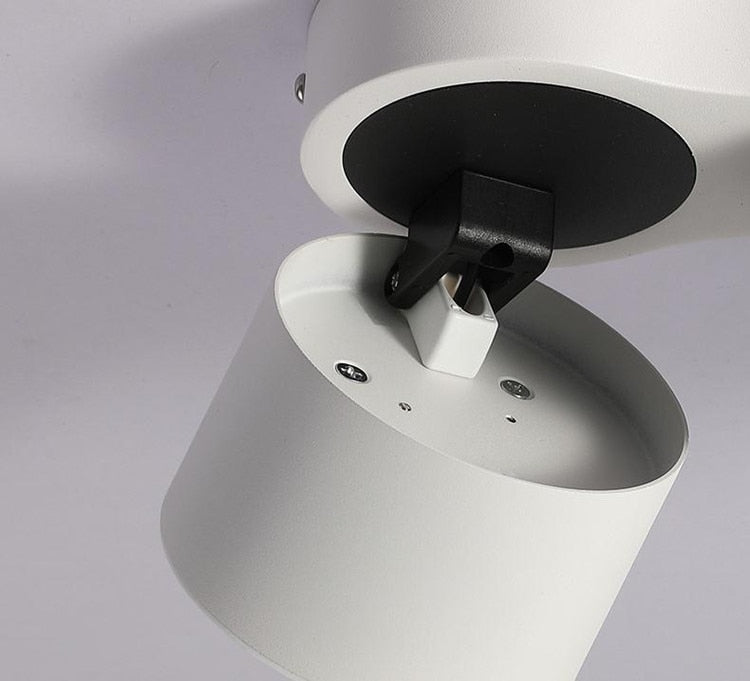 Dimmable Folding Rotating LED Downlights 27W 36W 48W COB LED Ceiling Spot Lights AC 110V 220 230V Room Lamps Indoor Lighting