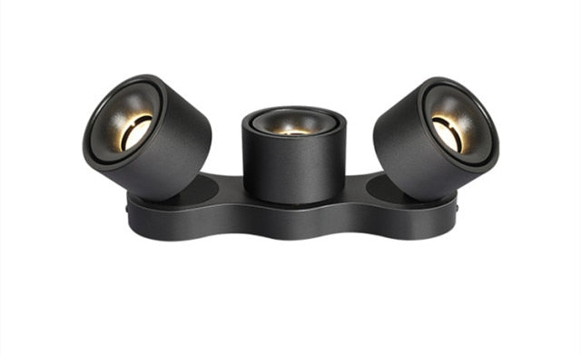 Dimmable Folding Rotating LED Downlights 27W 36W 48W COB LED Ceiling Spot Lights AC 110V 220 230V Room Lamps Indoor Lighting