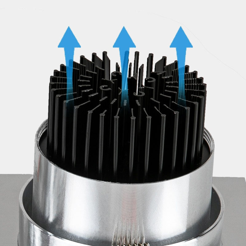 Square Recessed LED Dimmable Downlights Panel Lights AC90~260V COB LED Spotlights LED Recessed Ceiling Lamps Indoor Lighting