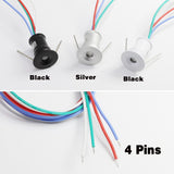 RGB LED Mini Downlight Recessed Ceiling Spot Light KTV Bar Party Stage Down Light 12V 1W Canopy Spot Led Stair Cabinet Spotlight