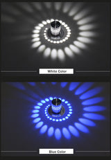 Wall Mounted led Downlight 3W RGB ceiling lamp wall Sconce for Art Gallery Decoration Balcony bedroom led Light Fixtures