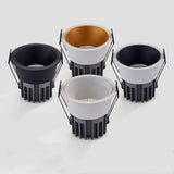 Downlight Dimmable Recessed AC110V 220V 7W 9W 12W 15W Lamp Round Led Cob Ceiling TV Background Living Room Bedroom Spot Light