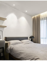 Downlight Dimmable Recessed AC110V 220V 7W 9W 12W 15W Lamp Round Led Cob Ceiling TV Background Living Room Bedroom Spot Light