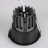 Downlight Dimmable Recessed AC110V 220V 7W 9W 12W 15W Lamp Round Led Cob Ceiling TV Background Living Room Bedroom Spot Light