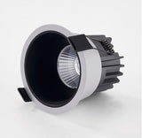 Downlight Dimmable Recessed AC110V 220V 7W 9W 12W 15W Lamp Round Led Cob Ceiling TV Background Living Room Bedroom Spot Light