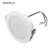 external control dc 12v ceiling led downlight 9w rgb spot led down light lamp surface recessed for home decoration 5pcs/lot