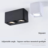 Dimmable surface mounted LED downlight 10W 15W 20W 30W COB LED ceiling spotlight AC110-220V LED  indoor lighting