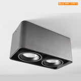 Dimmable surface mounted LED downlight 10W 15W 20W 30W COB LED ceiling spotlight AC110-220V LED  indoor lighting