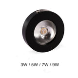 DBF Super Thin LED Surface Mounted Downlight 3W 5W 7W 9W Round Driverless Ceiling Spot Lamp for Cabinet Showcase AC 220V
