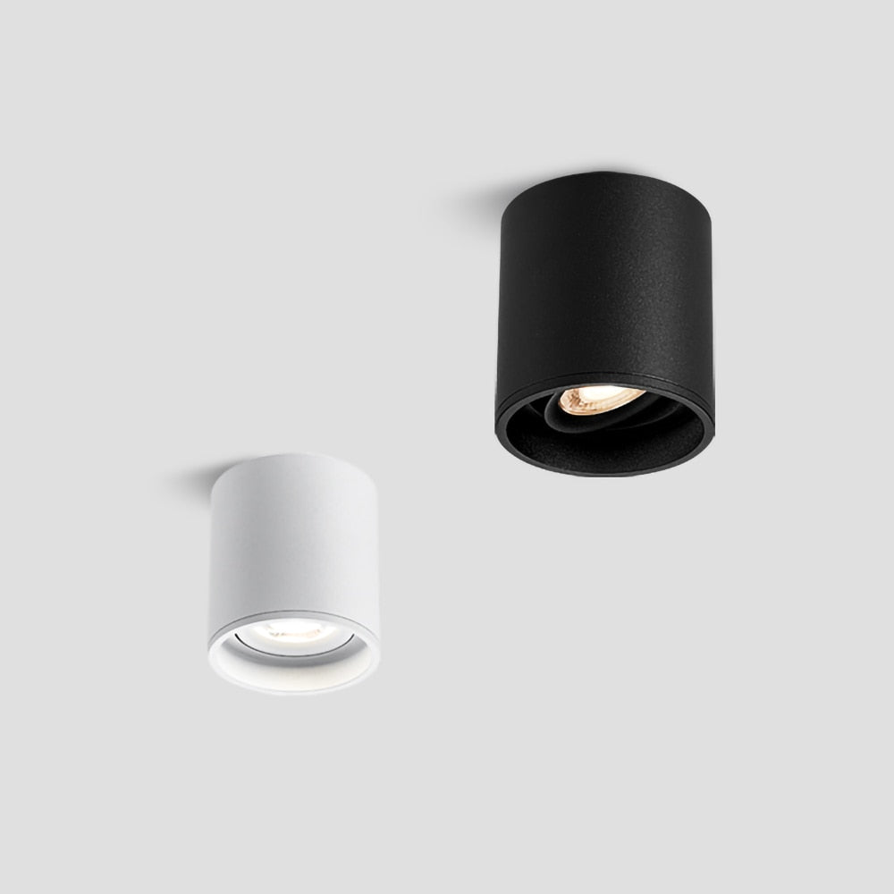 Dimmable Round 5W 7W 10W 15W 20W Angle Adjustable LED Downlight Ceiling Spot Light Living Room Bedroom Household