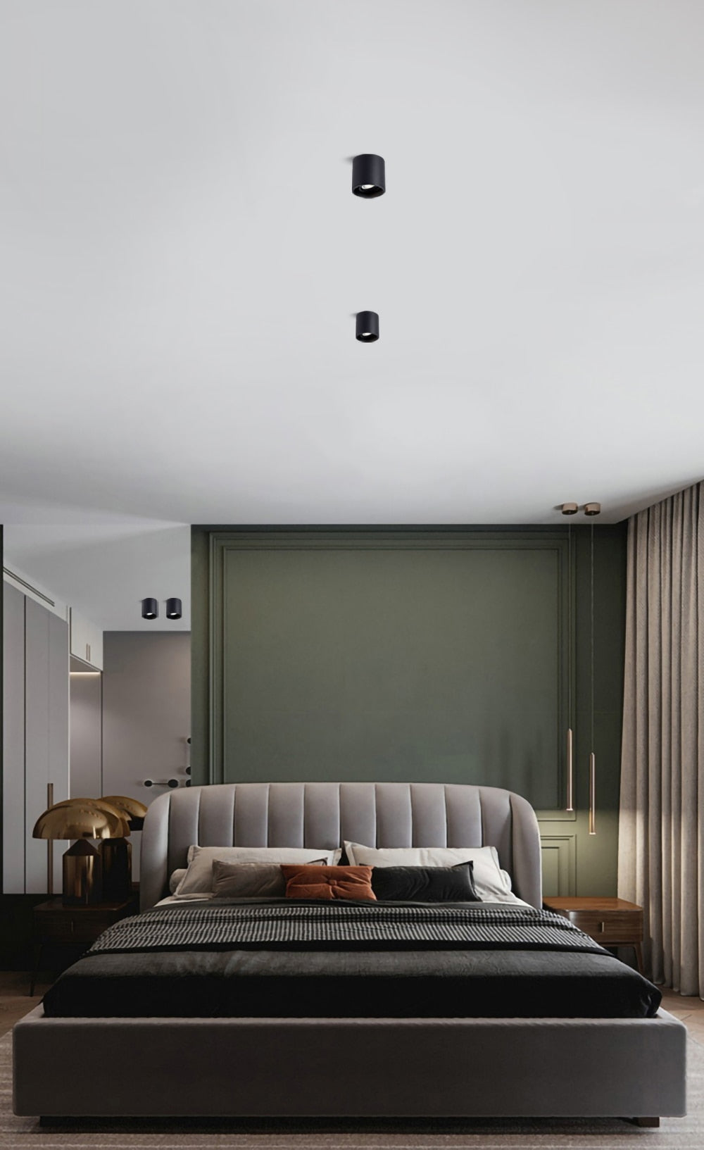 Dimmable Round 5W 7W 10W 15W 20W Angle Adjustable LED Downlight Ceiling Spot Light Living Room Bedroom Household