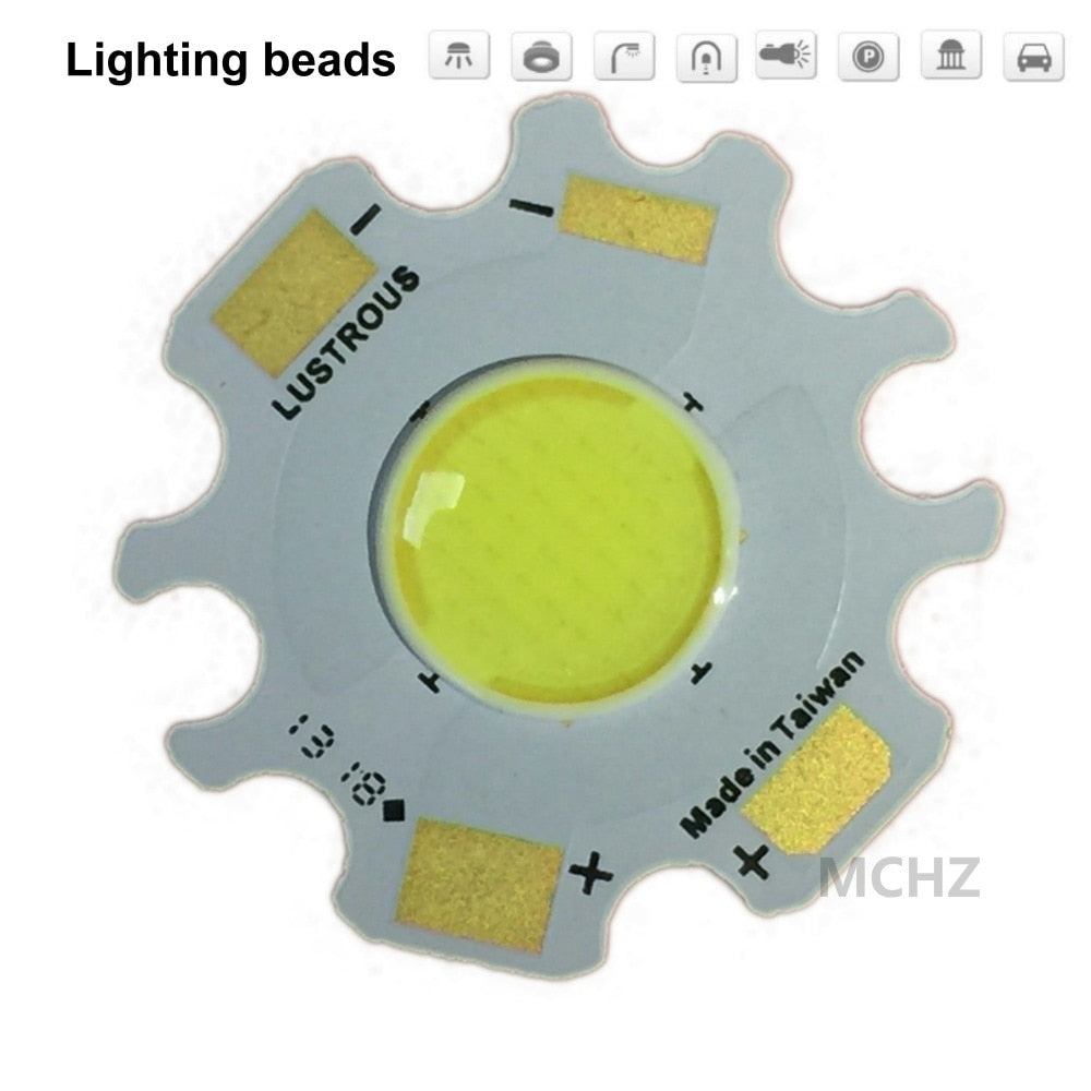 LED Colloid Lens COB 1000MA Chip Lamp 20W 40pcs LED Chip DC AC led Wall Lamps Headlamps Spotlights Ceiling Lights Downlights