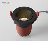 DBF 2021 Angle Adjust Anti-Glare LED Recessed Downlight 7W 12W 15W Honeycomb Nest Lens Ceiling Spot Lights Kitchen Living Room