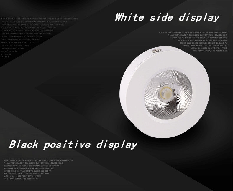 LED cob downlight surface mounted spot light Ultrathin lamp bulbs 3w 5w 7w 10w 15w 220V ceiling recessed Lights Indoor Lighting