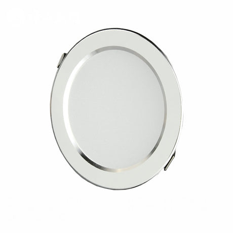 Changeable Led Downlight 5w 7w 9w 12w Ceiling Recessed Light Silver Frame 3 Color Change Warm Nature Cool White AC110-240V