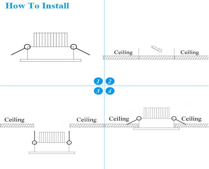 LED Lamp Recessed LED Dimmable Downlights COB 5W 7W 10W 15W LED Spot light LED decoration Ceiling Lamp AC 110V 220V