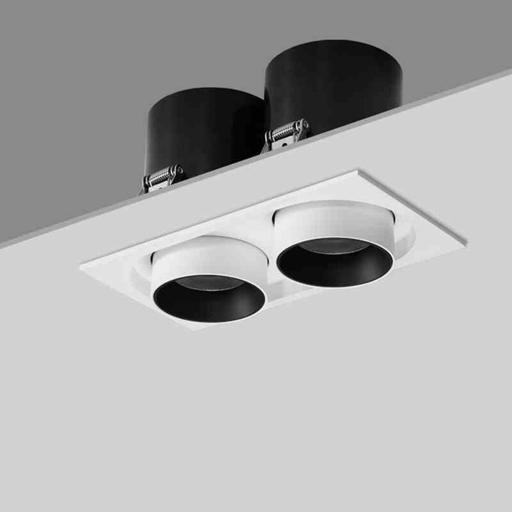 Led Recessed Ceiling Downlight Dimmable Ceiling Lamp Stretchable Down light For Clothes Store Coffee Lighting