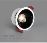 Honeycomb Anti-glare Led Downlight Recessed No Flicker led-ceiling-lamp Aluminum High quality Lighting For Living Room Bedroom