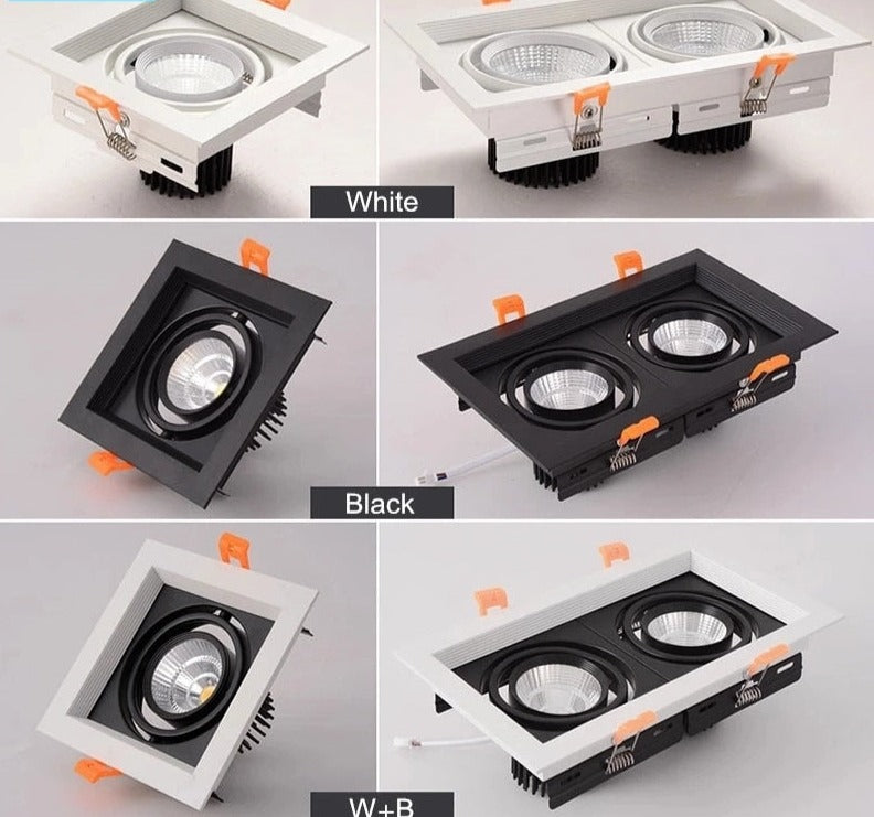 Dimmable Led downlight light COB Ceiling Spot Light 10w 20W 30W ceiling recessed Lights Indoor Lighting AC110V-220V