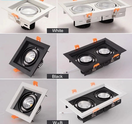 Dimmable Led downlight light COB Ceiling Spot Light 10w 20W 30W ceiling recessed Lights Indoor Lighting AC110V-220V