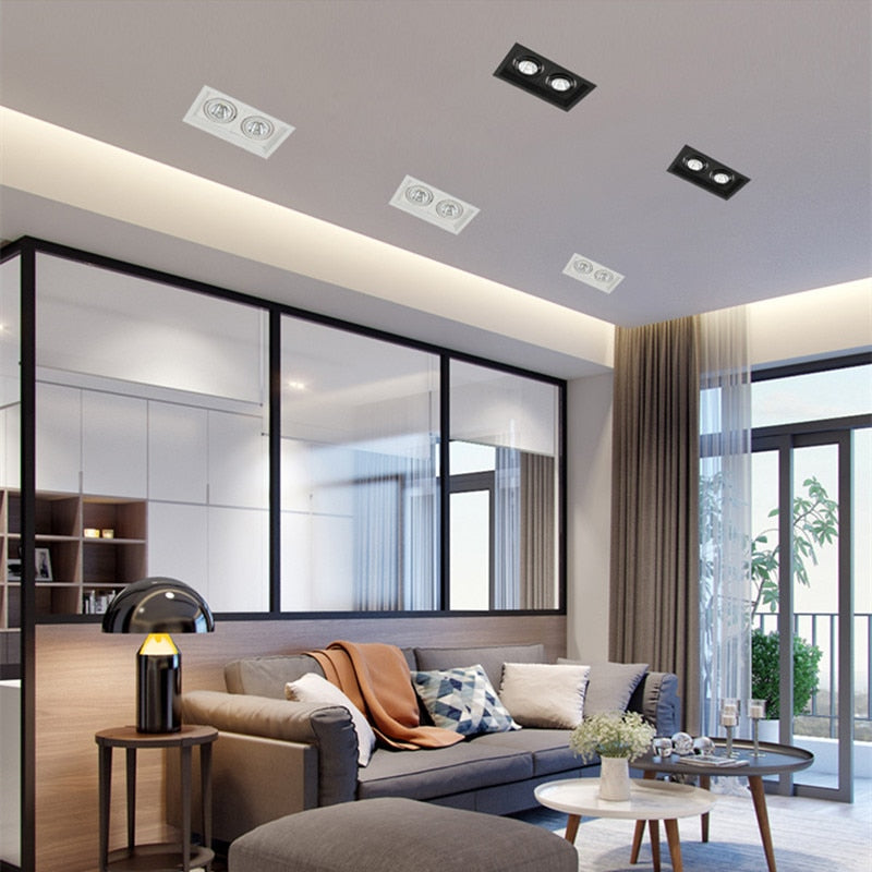 Dimmable Led downlight light COB Ceiling Spot Light 10w 20W 30W ceiling recessed Lights Indoor Lighting AC110V-220V