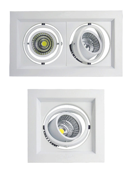Dimmable Led downlight light COB Ceiling Spot Light 10w 20W 30W ceiling recessed Lights Indoor Lighting AC110V-220V