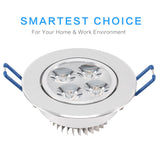 LED Spot LED Downlight Dimmable Bright Recessed decoration Ceiling Lamp 10 pack/lots  110V 220V AC85-265V