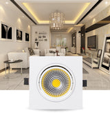 Square Recessed COB Downlight COB 7W 9W 12W 15W 14W 24W 21W 36W LED Ceiling Lamp AC85-265V Indoor LED Spot Light With Driver