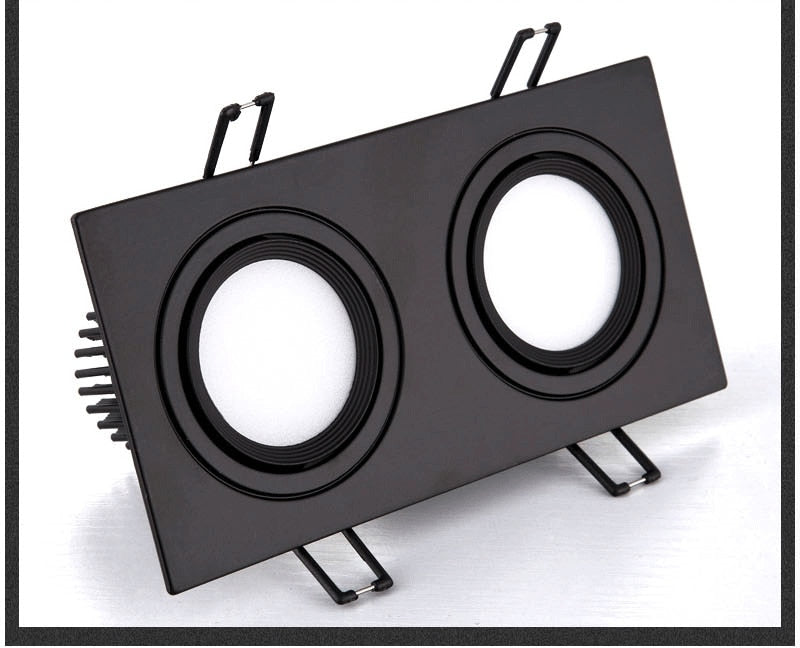 Square Dimmable Recessed LED Downlights 7W 10W 14W 20W LED Ceiling lamp AC85-265V Spot Lights LED panel light Indoor lighting