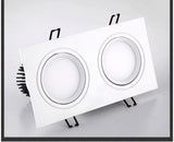 Square Dimmable Recessed LED Downlights 7W 10W 14W 20W LED Ceiling lamp AC85-265V Spot Lights LED panel light Indoor lighting