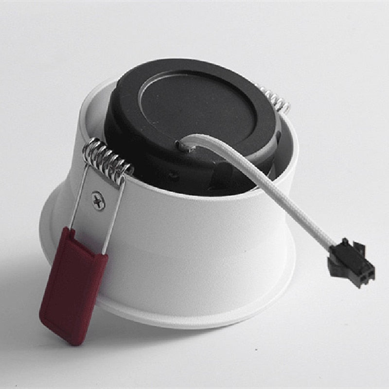 2021 New Style Angle Adjustable Anti-Glare LED COB Recessed Downlights 7W 9W 12W 15W 18W 20W Ceiling Lamp Spot Lights AC85-230V