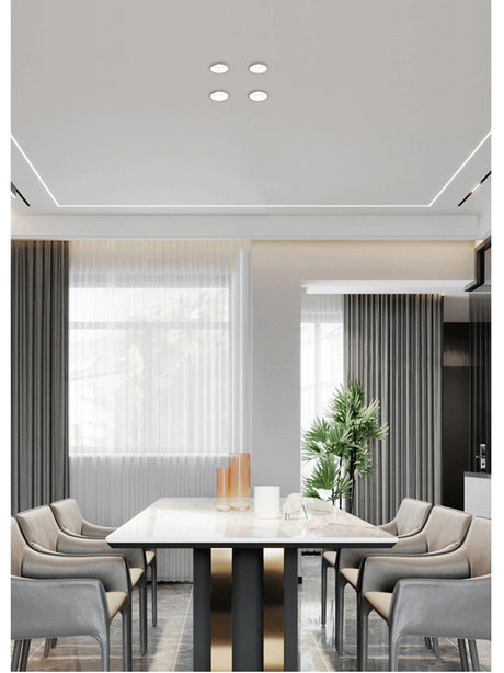 2021 New Style Angle Adjustable Anti-Glare LED COB Recessed Downlights 7W 9W 12W 15W 18W 20W Ceiling Lamp Spot Lights AC85-230V