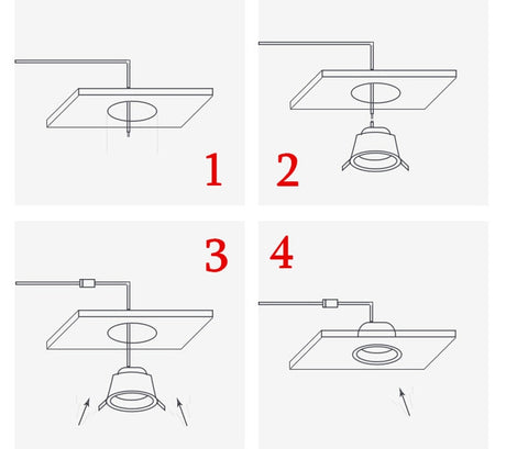2021 New Style Angle Adjustable Anti-Glare LED COB Recessed Downlights 7W 9W 12W 15W 18W 20W Ceiling Lamp Spot Lights AC85-230V