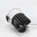 Super Bright Anti Glare Recessed Dimmable COB LED Downlights 7W 9W 12W LED Ceiling Spot Lights AC85~265V Background Lighting