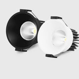 Super Bright Anti Glare Recessed Dimmable COB LED Downlights 7W 9W 12W LED Ceiling Spot Lights AC85~265V Background Lighting