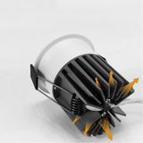 Super Bright Anti Glare Recessed Dimmable COB LED Downlights 7W 9W 12W LED Ceiling Spot Lights AC85~265V Background Lighting