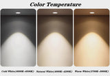 Super Bright Anti Glare Recessed Dimmable COB LED Downlights 7W 9W 12W LED Ceiling Spot Lights AC85~265V Background Lighting
