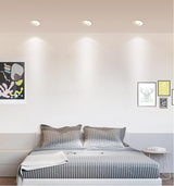 Super Bright Anti Glare Recessed Dimmable COB LED Downlights 7W 9W 12W LED Ceiling Spot Lights AC85~265V Background Lighting