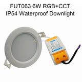 MiBoxer FUT062 FUT063 FUT064 FUT065 FUT066 FUT068 FUT069 6W 9W 12W 15W 18W RGB+CCT LED Downlight Dimmable