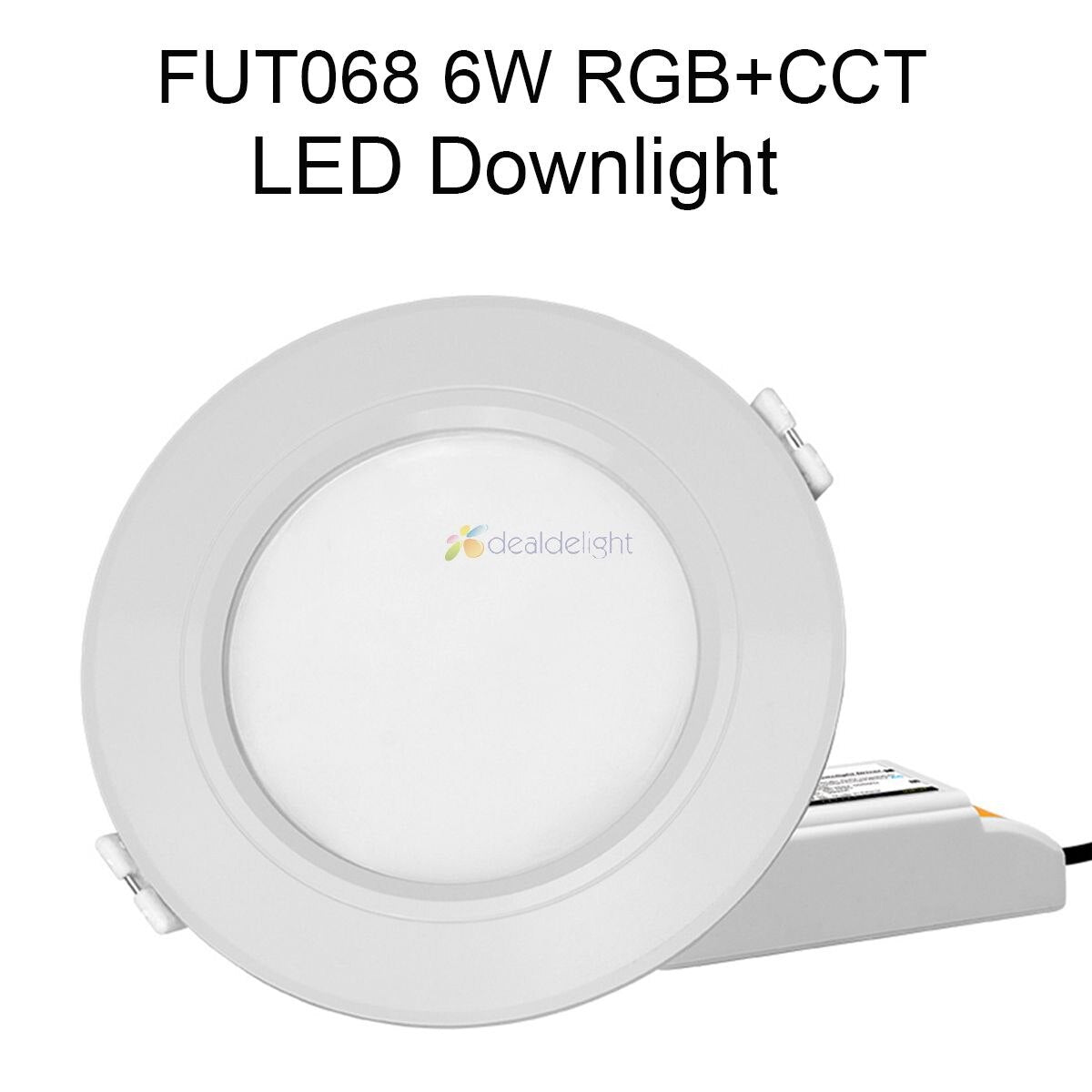 MiBoxer FUT062 FUT063 FUT064 FUT065 FUT066 FUT068 FUT069 6W 9W 12W 15W 18W RGB+CCT LED Downlight Dimmable