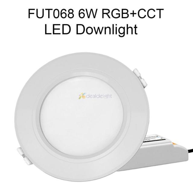 MiBoxer FUT062 FUT063 FUT064 FUT065 FUT066 FUT068 FUT069 6W 9W 12W 15W 18W RGB+CCT LED Downlight Dimmable