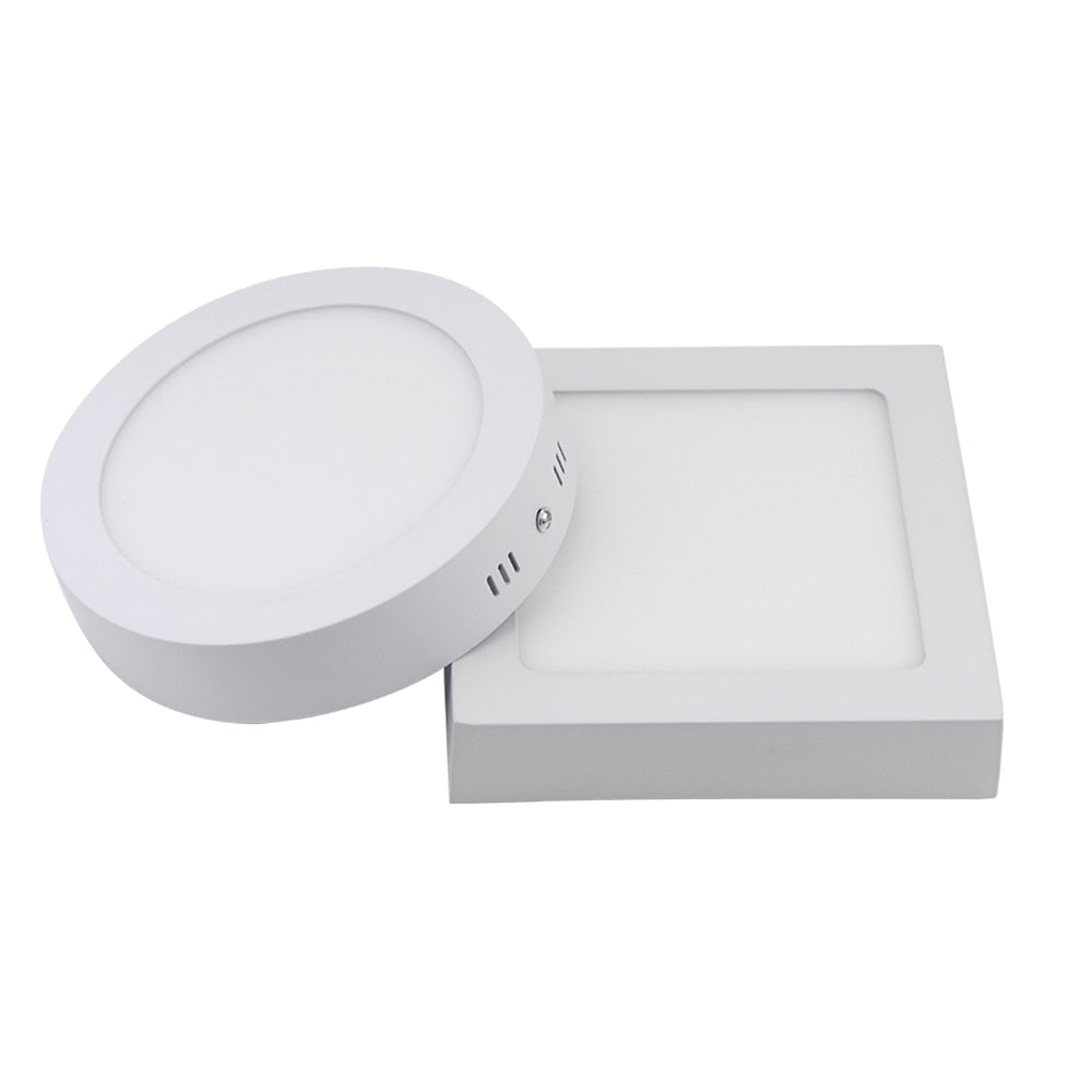 LED Downlight 9w 15w 25w Round/Square Led Panel Light Surface Mounted Downlight lighting Led ceiling down AC 110-240V + Driver