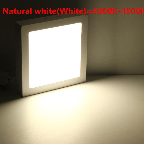 LED Downlight 9w 15w 25w Round/Square Led Panel Light Surface Mounted Downlight lighting Led ceiling down AC 110-240V + Driver